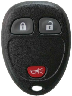 GM 3 Button Remote Shell